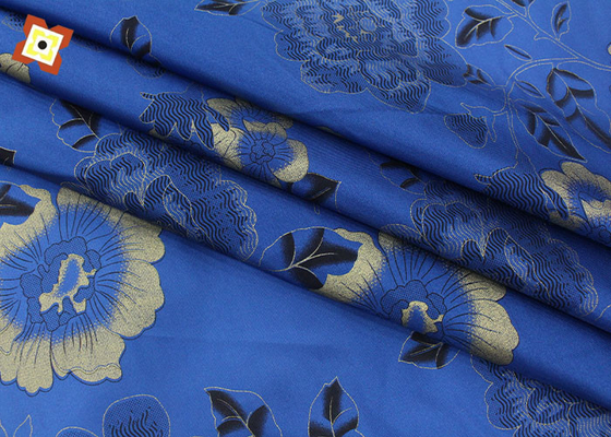 Sợi dọc in ấn Polyester Pengji Nệm vải Bột vàng nóng