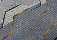 Polyester Nệm in dọc Vải dệt kim Chiều rộng 200cm thoáng khí