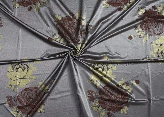 Sản phẩm dệt may gia dụng 75 GSM Vải nệm in vàng 100 Vải nệm polyester