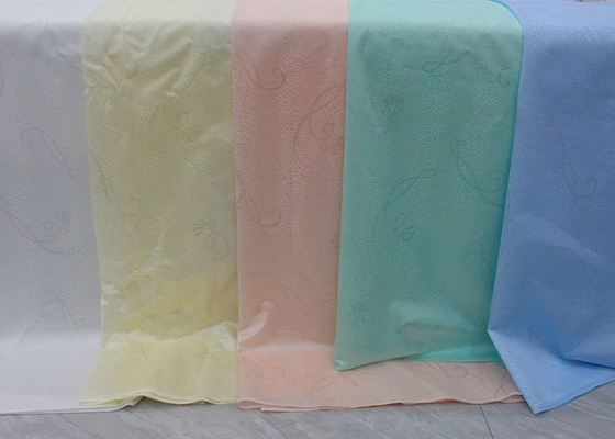 Vải chần gòn trắng có chiều rộng 230cm Vải bọc gối in 100% Polyester