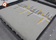100% Polyester hai mặt Jacquard dệt kim nệm Móc vải Vải lớp không khí
