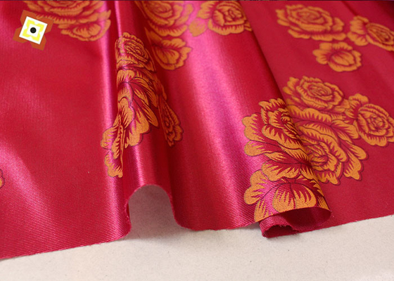 Warp Knitted Polyester 110GSM Nệm Quilting Vải In Tie Nhuộm