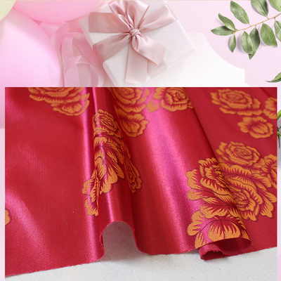 Warp Knitted Polyester 110GSM Nệm Quilting Vải In Tie Nhuộm