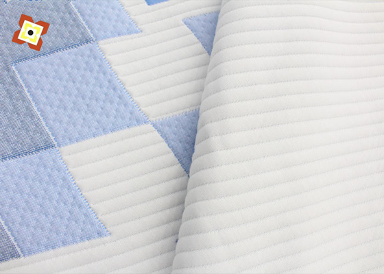 Vải nệm Jacquard dệt kim 90gsm 100% Polyester chống tĩnh điện