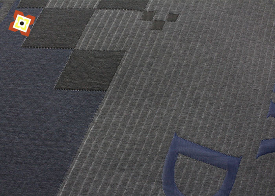 Vải nệm Jacquard dệt kim 90gsm 100% Polyester chống tĩnh điện