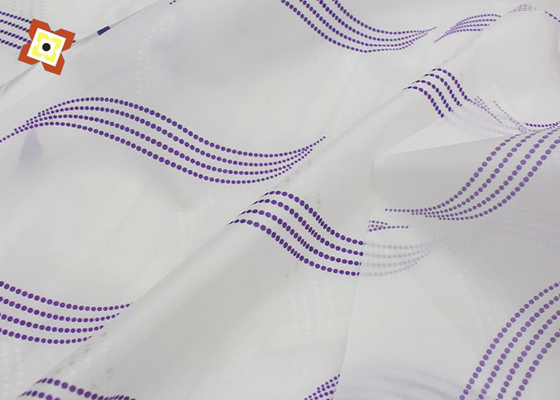 Nệm in bằng sợi polyester chống nấm mốc Vải dệt kim sợi dọc