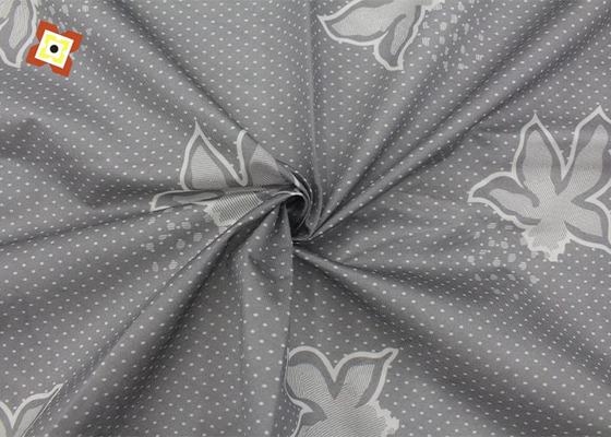 Vải dệt kim nệm 100% Polyester 100gsm được in