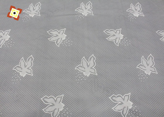 Vải dệt kim nệm 100% Polyester 100gsm được in