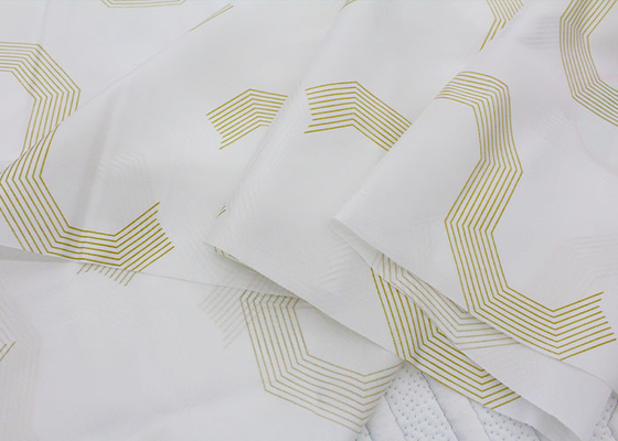 Nhà máy bán buôn 100 Polyester nệm Quilting vải in vải nệm vải