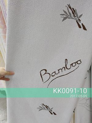 Vải nệm Jacquard trắng 240g / M2 Bằng chứng chống bụi cho bộ đồ giường