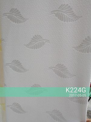 Vải nệm Jacquard trắng 240g / M2 Bằng chứng chống bụi cho bộ đồ giường