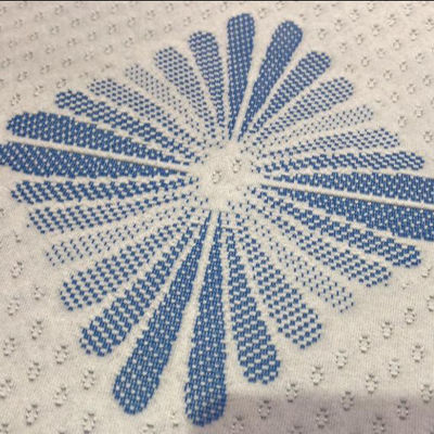 SGS Polyester tái chế 160gsm Vải Jacquard dệt kim cho bộ đồ giường