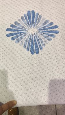 SGS Polyester tái chế 160gsm Vải Jacquard dệt kim cho bộ đồ giường