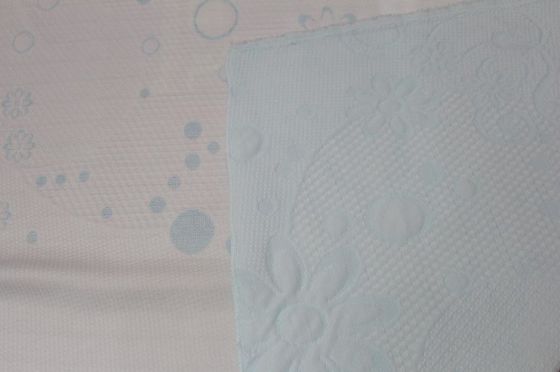 Vải dệt kim Jacquard 300g / M2, Vải dệt kim co giãn rộng 230cm