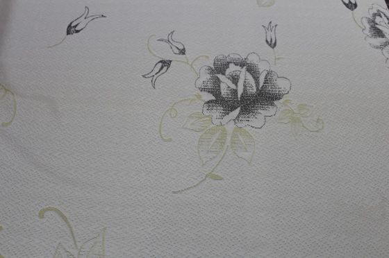 Vải nệm dệt kim Jacquard rộng 2,2m 240g / M2 với hoa văn hoa hồng