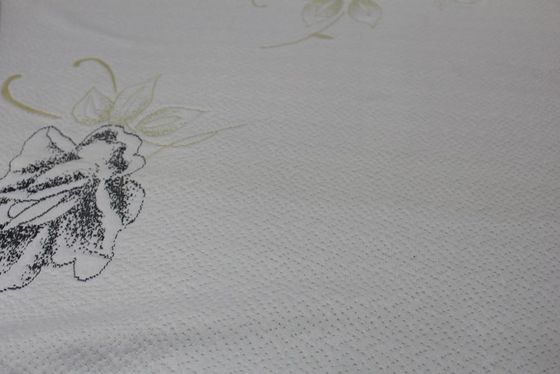 Vải nệm dệt kim Jacquard rộng 2,2m 240g / M2 với hoa văn hoa hồng