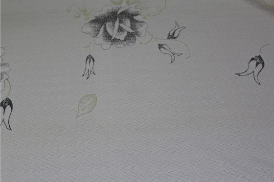 Vải nệm dệt kim Jacquard rộng 2,2m 240g / M2 với hoa văn hoa hồng