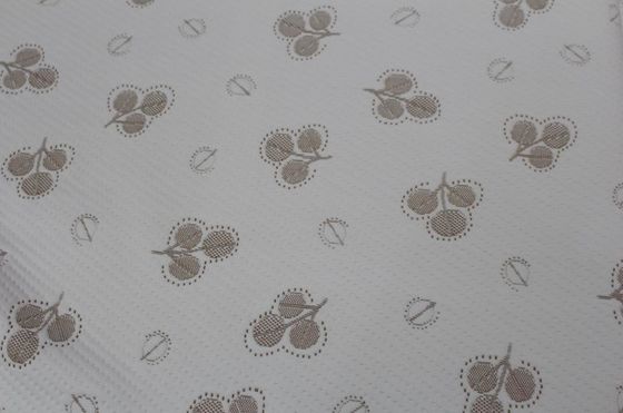 Vải dệt kim Jacquard Polyester 160gsm thoáng khí cho Nệm