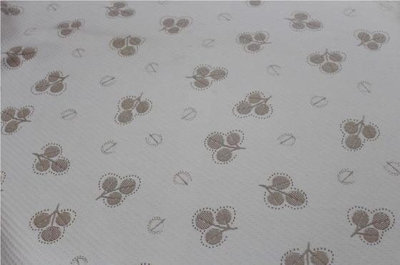 Vải dệt kim Jacquard Polyester 160gsm thoáng khí cho Nệm