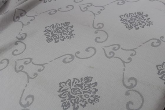 Vải dệt kim Jacquard chống cháy 180g / M2 Rộng 220cm