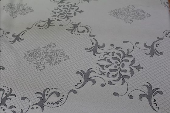 2.4m Chiều rộng 300gsm Vải dệt kim Jacquard căng cho tấm bảo vệ nệm