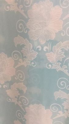 OEM tái chế Polyester 90gsm Nệm Ticking Vải Rộng 230cm