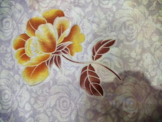 Nền trắng Poly Tricot 85gsm Nệm Quilting Vải Chống nhăn