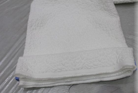 Satin Polyester 160gsm Vải nệm dệt bằng chứng chống nhăn với mô hình bong bóng