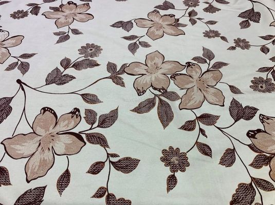 Vải Polyester chải RoHS, Vải hoa mai chải 100gsm