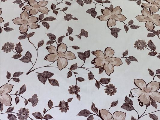Vải Polyester chải RoHS, Vải hoa mai chải 100gsm