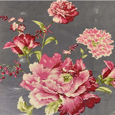 Vải Polyester 100gsm Rộng 2,3m In hoa cho Nệm