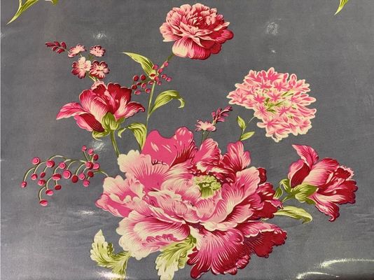 Vải Polyester 100gsm Rộng 2,3m In hoa cho Nệm