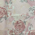 Vải Pongee Polyester chiều rộng 2,1m, Vải Polyester màu hồng 38g / M2