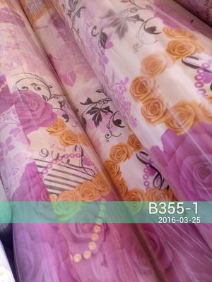 Vải dệt thoi chống nhăn 40gsm có in hoa