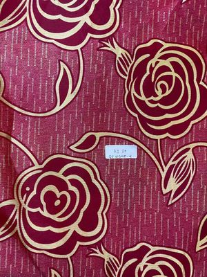 75gsm Vải hoa mai in Chiều rộng 230cm Vải nệm 100% Polyester