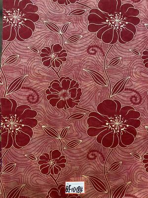 75gsm Vải hoa mai in Chiều rộng 230cm Vải nệm 100% Polyester