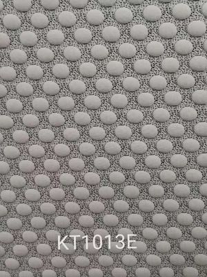 Vải nệm Jacquard Polyester bền vững Màu xám