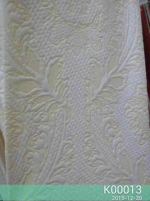 Vải Jacquard trắng 160gsm cho bộ đồ giường chống bụi