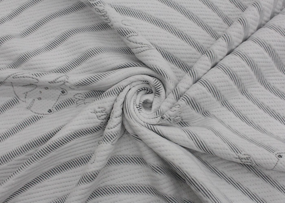 Đồ bán buôn vải 100 Vải đan polyester vải nệm vải jacquard vải nệm vải cho nệm