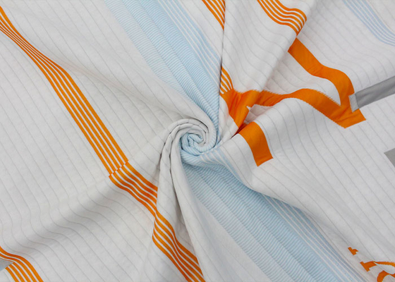 Knitted Jacquard Bamboo Fiber Fabric Yarn Dyed Polyester Latex Pillow Bed Cushion