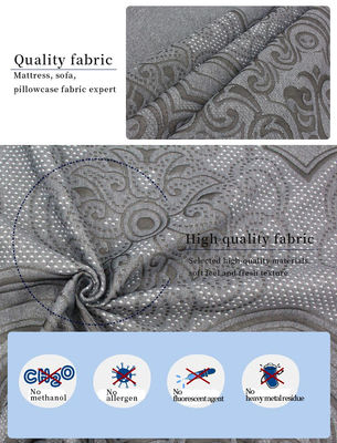 Hoa văn hoàng gia dệt kim hai mặt Nệm Jacquard Gối vải thoáng khí thân thiện với da