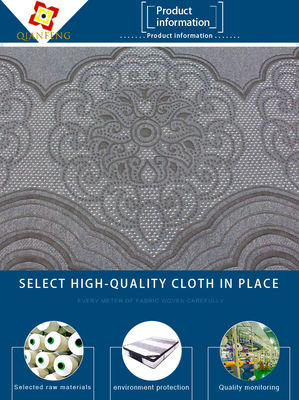 Hoa văn hoàng gia dệt kim hai mặt Nệm Jacquard Gối vải thoáng khí thân thiện với da
