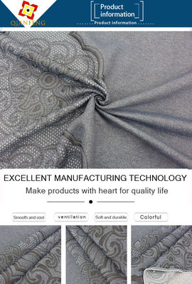 Hoa văn hoàng gia dệt kim hai mặt Nệm Jacquard Gối vải thoáng khí thân thiện với da