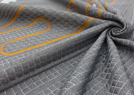 Vải dệt kim jacquard polyester mới vải nệm chất lượng cao vải giường