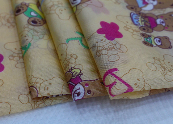 Polyester sợi dọc dệt kim in màu Nệm vải chần gòn Chiều rộng 225cm