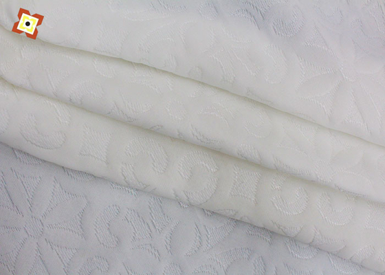 Vải dệt kim Polyester mềm mại Jacquard Lớp không khí Nệm không thấm nước Gối Simmons Vải bảo vệ Điểm