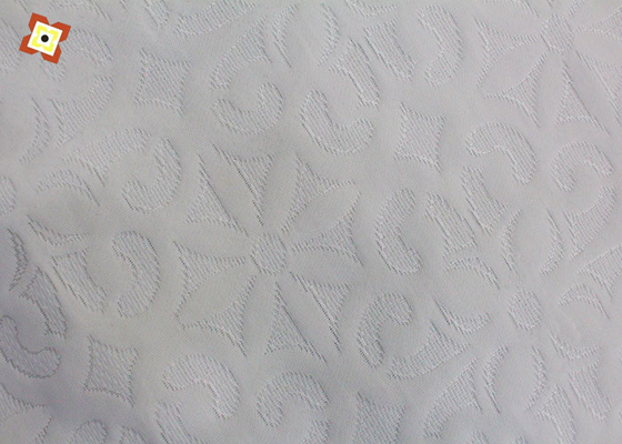 Vải dệt kim Polyester mềm mại Jacquard Lớp không khí Nệm không thấm nước Gối Simmons Vải bảo vệ Điểm