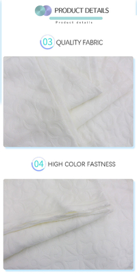 Vải dệt kim Polyester mềm mại Jacquard Lớp không khí Nệm không thấm nước Gối Simmons Vải bảo vệ Điểm