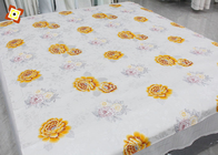Nệm rộng 230cm Quilting vải Polyester dọc dệt kim In ấn Bronzing Frosted