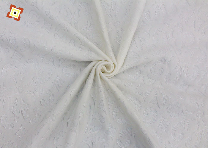 Vải dệt kim Polyester mềm mại Jacquard Lớp không khí Nệm không thấm nước Gối Simmons Vải bảo vệ Điểm